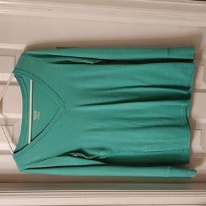 💸 FREE w/ Any Purchase | Teal long-sleeved tee